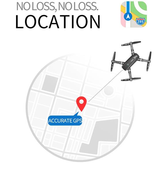 Grote foto luxwallet tt lite gps drone 30km h 210 gram afstandsbediening gps 2.4ghz camera foto ap computers en software overige computers en software