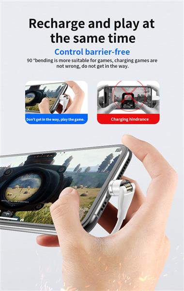 Grote foto drphone omnia 540 3 in 1 micro usb lightning usb c magnetische oplaadkabel oplader 9v ka telecommunicatie opladers en autoladers