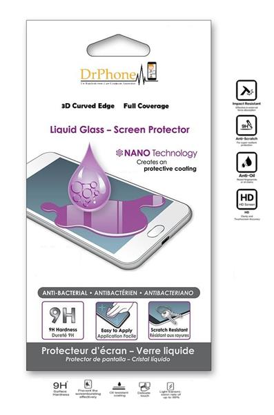 Grote foto liquid samsung s8 plus screenprotector 4d full cover tempered glass 9h anti shock liquid fles i telecommunicatie mobieltjes