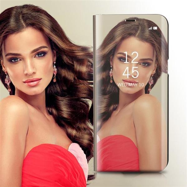 Grote foto s8 spiegel flip mirror cover blauw telecommunicatie mobieltjes