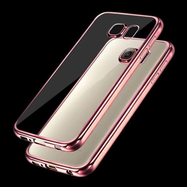 Grote foto samsung a3 2017 electro shine tpu gel case rosegold telecommunicatie mobieltjes