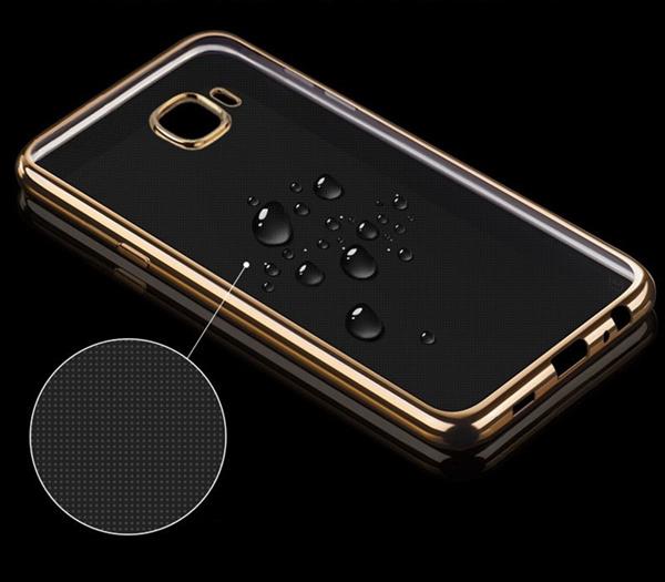 Grote foto samsung a3 2017 electro shine tpu gel case rosegold telecommunicatie mobieltjes