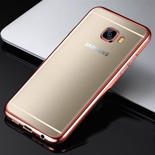 Grote foto samsung a3 2017 electro shine tpu gel case rosegold telecommunicatie mobieltjes