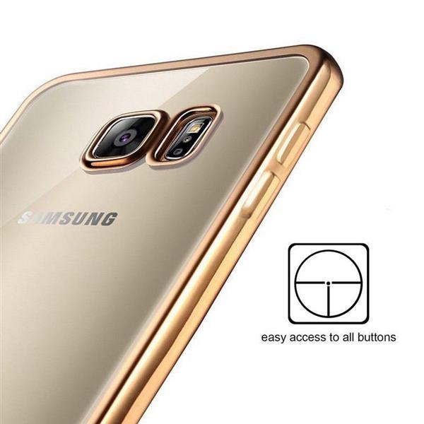 Grote foto samsung a3 2017 electro shine tpu gel case rosegold telecommunicatie mobieltjes