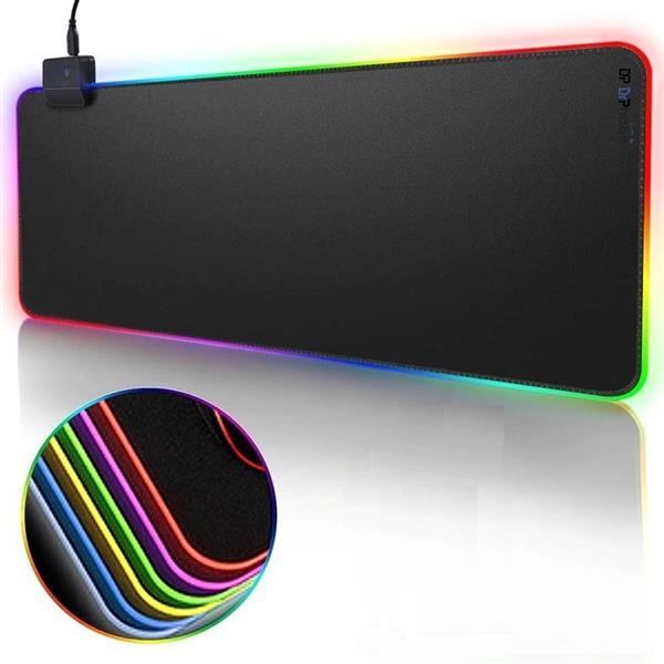 Grote foto drphone qwr muismat 300x800x4mm muismat rgb led verlichting gaming anti slip waterproof computers en software overige computers en software