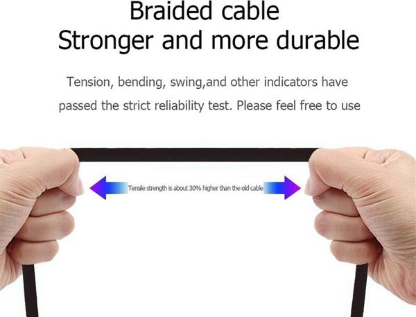 Grote foto drphone ps5 y 2x 3 meter kabel usb c oplaadkabel 18w dubbele qualcom 3.0 quick charge adap telecommunicatie opladers en autoladers