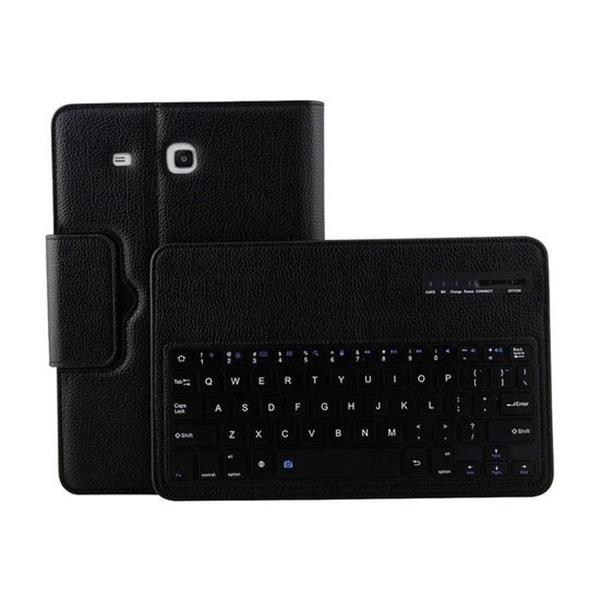 Grote foto samsung galaxy tab e 9.6 t560 hoesje bluetooth toetsenbord case premium pu lederen keyboard case telecommunicatie mobieltjes