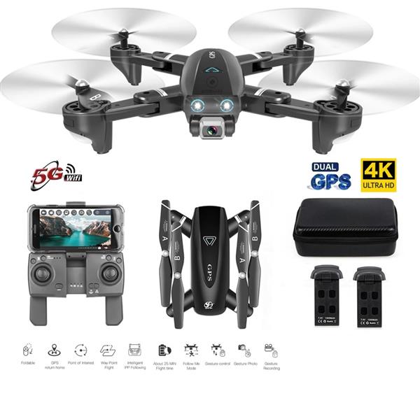 Grote foto luxwallet tt pro gps drone 30km h 210 gram afstandsbediening 5ghz camera foto applic computers en software overige computers en software