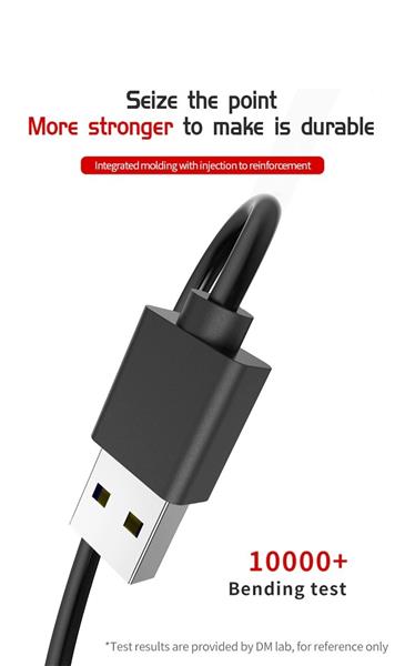 Grote foto drphone ad1 0.8m type c naar usb3.0 2.4a kabel met data overdracht overdrachtssnelheid tot 6 gbps telecommunicatie opladers en autoladers