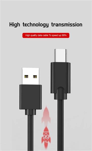 Grote foto drphone ad1 0.8m type c naar usb3.0 2.4a kabel met data overdracht overdrachtssnelheid tot 6 gbps telecommunicatie opladers en autoladers
