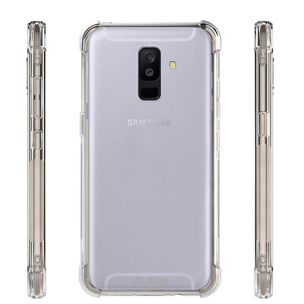 Grote foto drphone a6 2018 2018 tpu hoesje siliconen shock bumper case backcover met verstevigde randen telecommunicatie mobieltjes