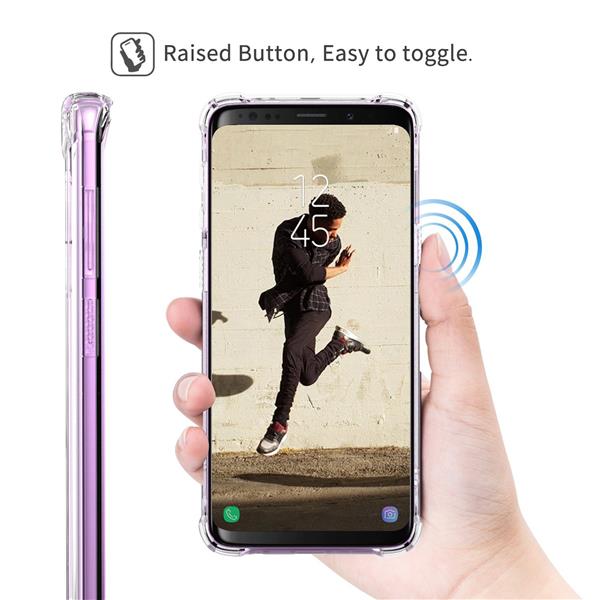 Grote foto drphone samsung s9 plus tpu hoesje siliconen shock bumper case backcover met verstevigde randen telecommunicatie mobieltjes