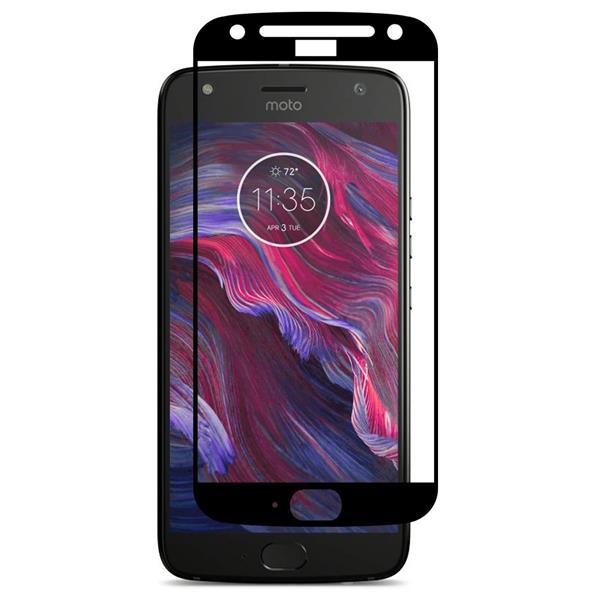 Grote foto drphone moto x4 glas 4d volledige glazen dekking full coverage curved edge frame tempered glass zwar telecommunicatie mobieltjes