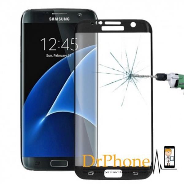 Grote foto drphone professionele samsung galaxy s7 edge tempered glass 3d design full screen coverage zwart d telecommunicatie mobieltjes