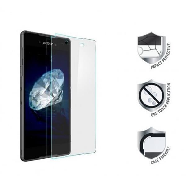 Grote foto drphone sony xperia z3 premium glazen screen protector echt glas tempered glass 2.5d 9h 0.3mm telecommunicatie mobieltjes