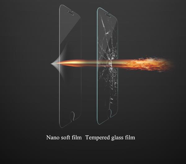 Grote foto drphone iphone x xs nano explosion proof schermfolie flexibele anti shock 0.3mm soft glass scree telecommunicatie mobieltjes