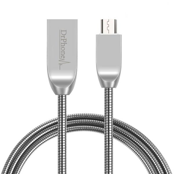 Grote foto drphone durable pro metalen micro usb oplaadkabel adapter voor micro usb aansluiting tablet telecommunicatie opladers en autoladers