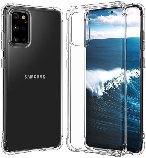 Grote foto drphone samsung s20 plus tpu hoesje siliconen bumper case met verstevigde randen vier hoeken telecommunicatie mobieltjes