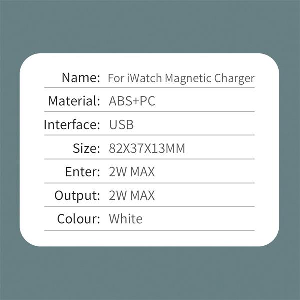Grote foto drphone d1 draadloze magnetische oplader geschikt voor apple watch iwatch 44mm 40mm 42mm kleding dames horloges