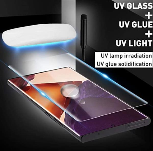 Grote foto drphone liquid glass 3d curved edge 9h uv full glue screenprotector telecommunicatie mobieltjes