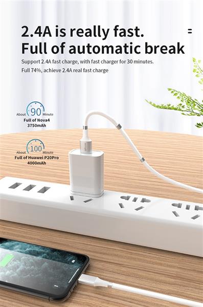 Grote foto drphone mag1 usb c 3a kabel type c magnetisch oprolsysteem 1 meter oplaadkabel wit telecommunicatie opladers en autoladers