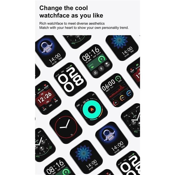Grote foto drphone gte3 smart metalen smartwatch met belfunctie auto sport notificaties ecg voor iph kleding dames horloges