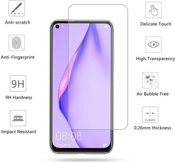 Grote foto drphone huawei p40 glas glazen screen protector tempered glass 2.5d 9h 0.26mm telecommunicatie mobieltjes