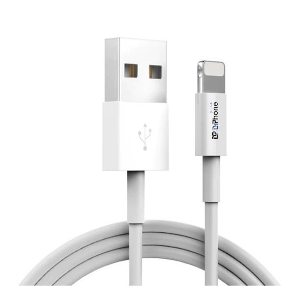 Grote foto drphone acc02 iq smart 2 poort lader gecertificeerde 2 meter lightning naar usb kabel telecommunicatie opladers en autoladers