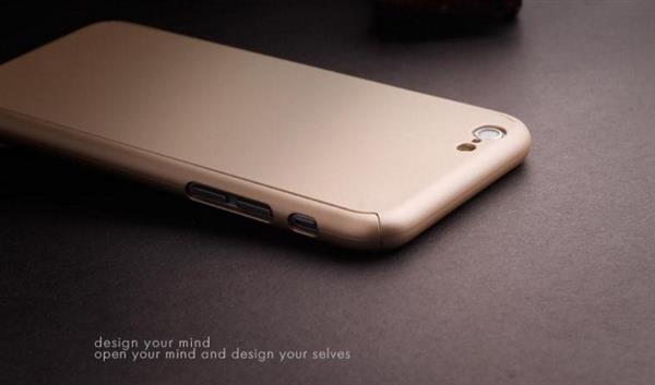 Grote foto cnc crafted iphone 6s 6 premium 360 tempered glas case gold fury telecommunicatie mobieltjes