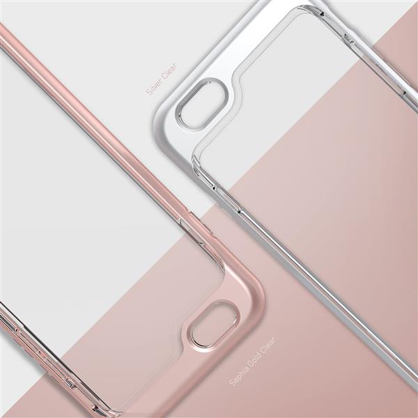 Grote foto caseology skyfall series iphone 6s 6 plus rose gold 1 gratis iphone 6s 6 plus screenprotector telecommunicatie mobieltjes