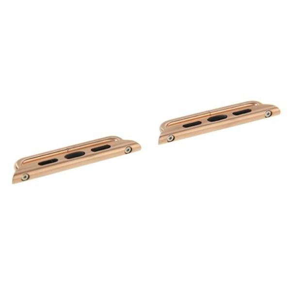 Grote foto apple watch adapter 42mm stalen band connector set van 2 goud schroevendraaier kleding dames horloges