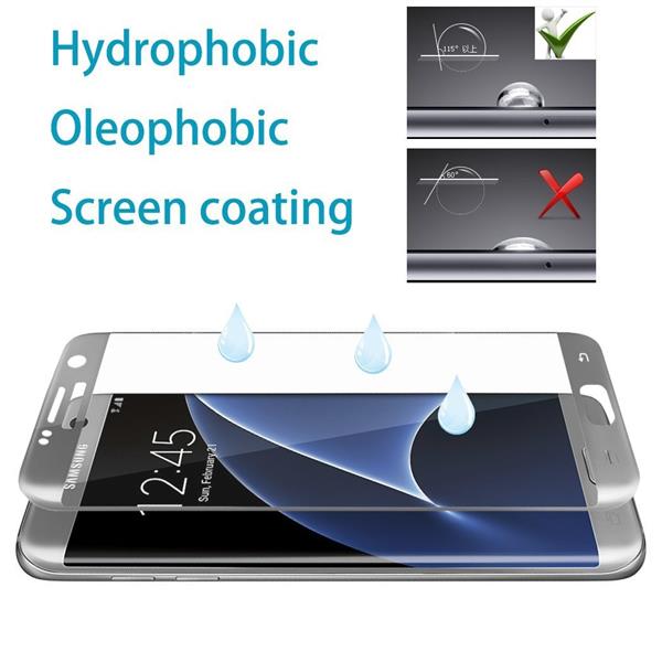 Grote foto professionele samsung galaxy s7 edge tempered glass 3d design full screen coverage goud telecommunicatie mobieltjes