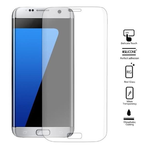 Grote foto professionele samsung galaxy s7 edge tempered glass 3d design full screen coverage transparant telecommunicatie mobieltjes