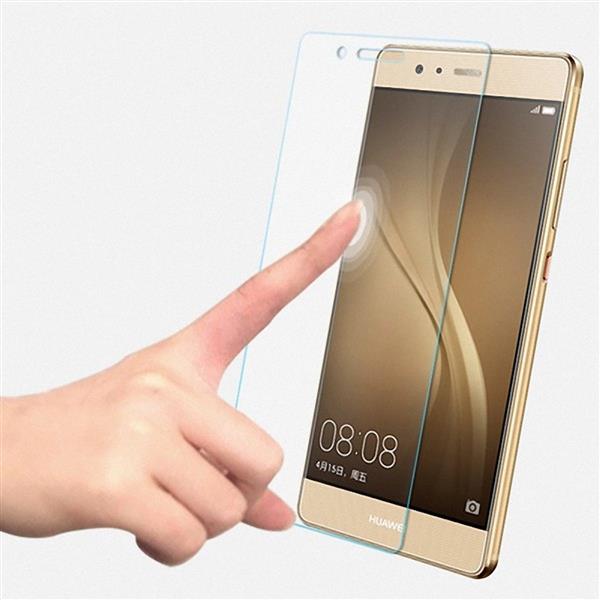 Grote foto u.case brand premium huawei p9 case goud tempered glass screen protector telecommunicatie mobieltjes