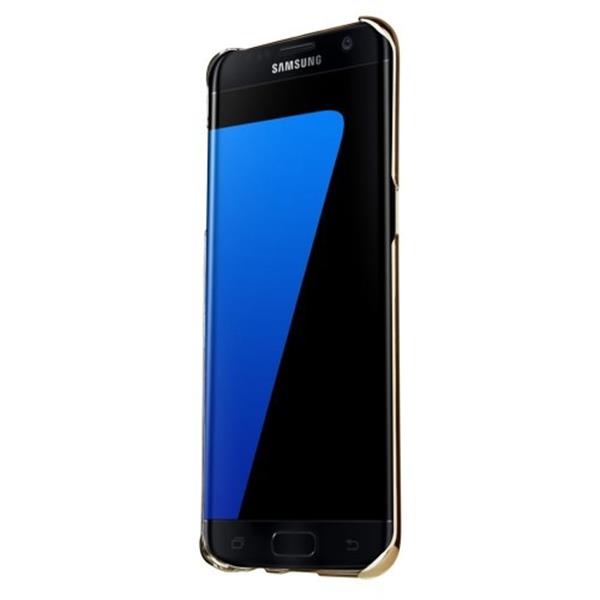 Grote foto baseus ultra slim shining case samsung galaxy s7 edge goud telecommunicatie mobieltjes