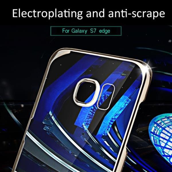 Grote foto baseus ultra slim shining case samsung galaxy s7 edge goud telecommunicatie mobieltjes