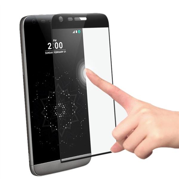 Grote foto professionele lg g5 tempered glass 3d design full screen coverage zwart telecommunicatie mobieltjes