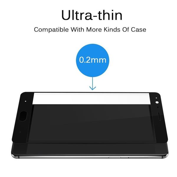 Grote foto professionele oneplus 3 tempered glass 3d design full screen coverage goud telecommunicatie mobieltjes