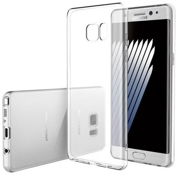 Grote foto transparant gel case samsung galaxy note 7 ultra dun telecommunicatie mobieltjes