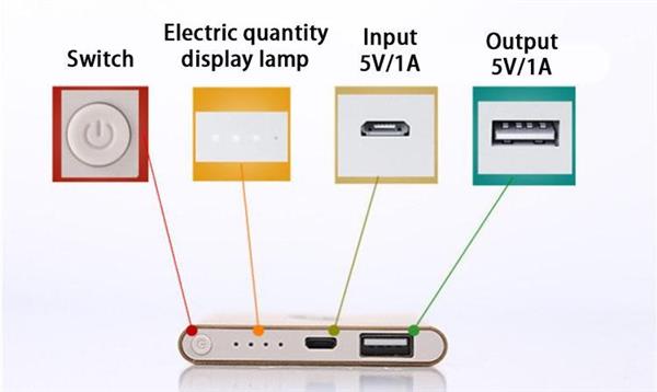 Grote foto 6000 mah premium aluminium powerbank universeel silver iphone samsung htc lg sony etc telecommunicatie opladers en autoladers