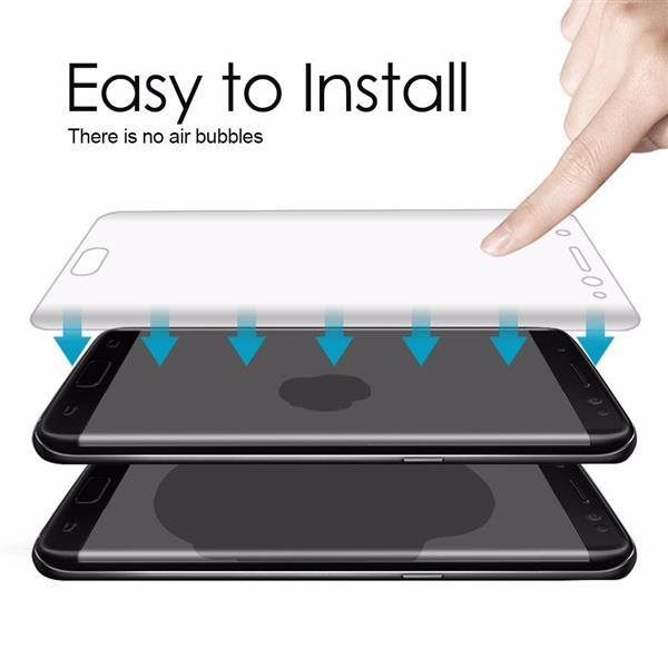 Grote foto professionele samsung galaxy note 7 tempered glass 3d design full screen coverage zwart telecommunicatie mobieltjes