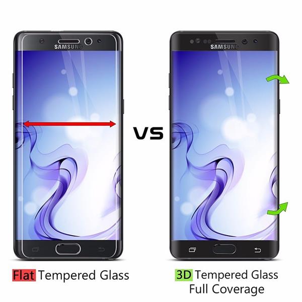 Grote foto professionele samsung galaxy note 7 tempered glass 3d design full screen coverage blauw telecommunicatie mobieltjes