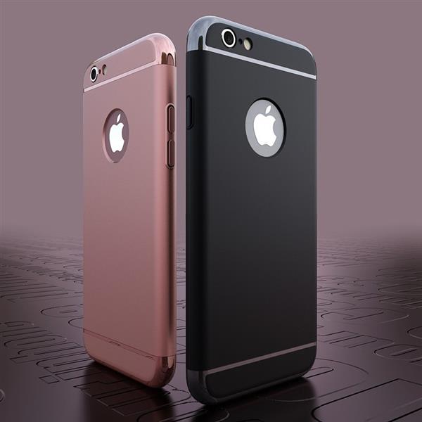 Grote foto 3 in 1 luxe iphone 6s 6 exionyx case eclipse black iphone 6s 6 tempered glas 9h telecommunicatie mobieltjes