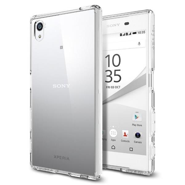 Grote foto sony xperia z5 tpu ultra dun premium soft gel case transparant telecommunicatie mobieltjes