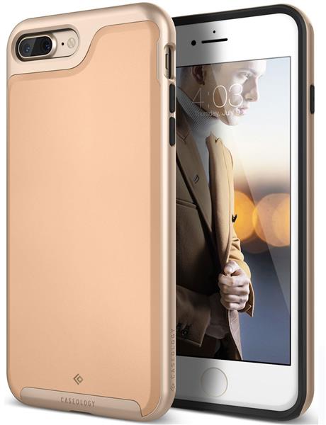 Grote foto caseology envoy series iphone 7 plus leather beige iphone 7 plus screenprotector hd telecommunicatie mobieltjes