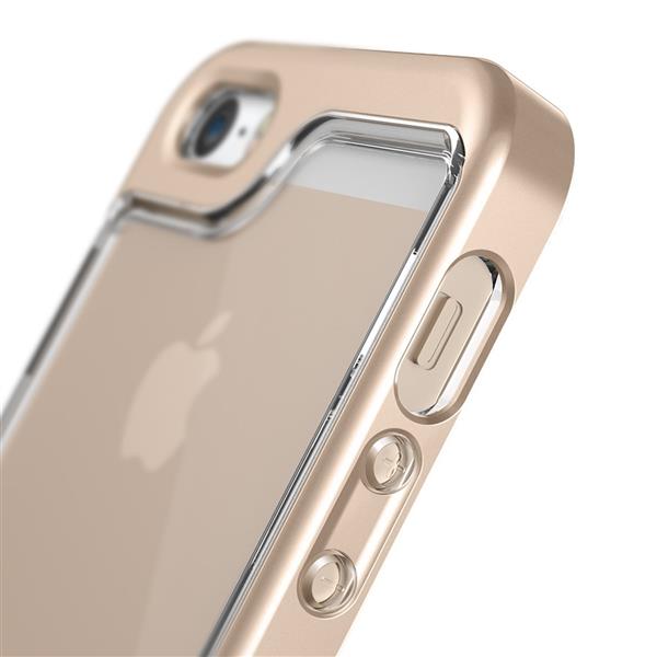 Grote foto caseology skyfall series iphone se 5s 5 goud 1 gratis iphone se 5s 5 screenprotector telecommunicatie mobieltjes