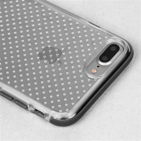 Grote foto iphone 7 x level anticollision series tpu hoesje air cushion techonology case zwart telecommunicatie mobieltjes