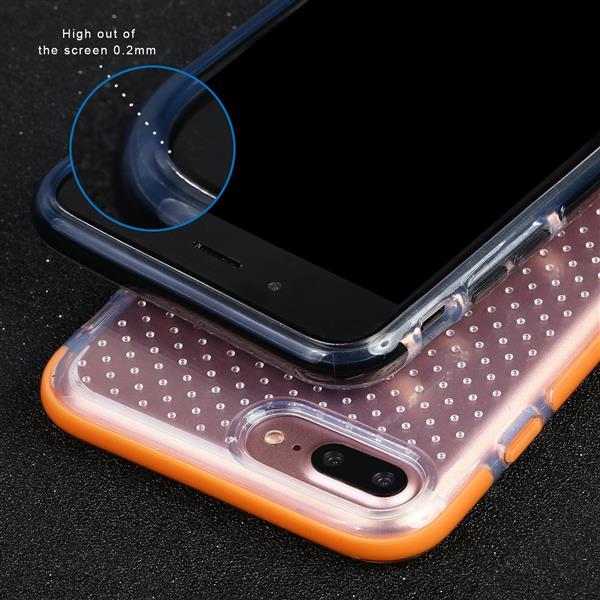 Grote foto iphone 7 x level anticollision series tpu hoesje air cushion techonology case zwart telecommunicatie mobieltjes