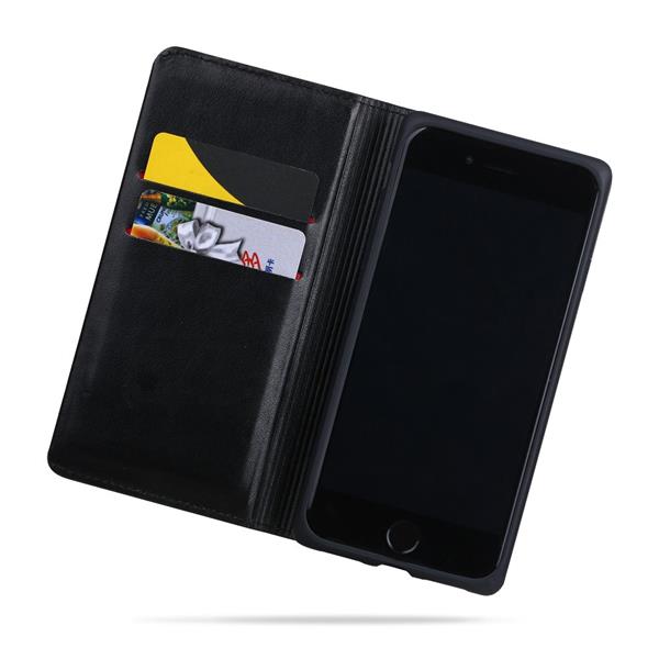 Grote foto iphone 7 plus x level wallet serie 2 carbon style portemonnee case zwart telecommunicatie mobieltjes