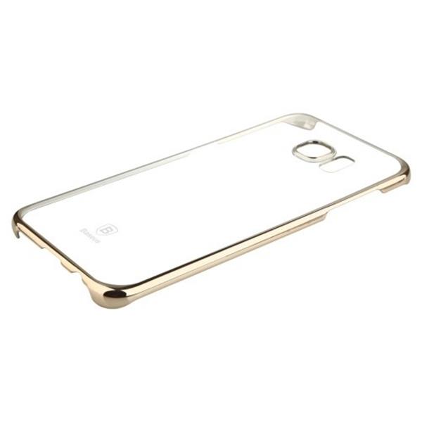 Grote foto baseus ultra slim shining case samsung galaxy s7 edge goud telecommunicatie mobieltjes
